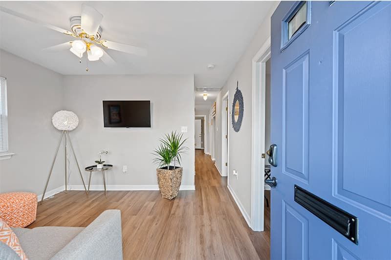 Entry to Living Room.